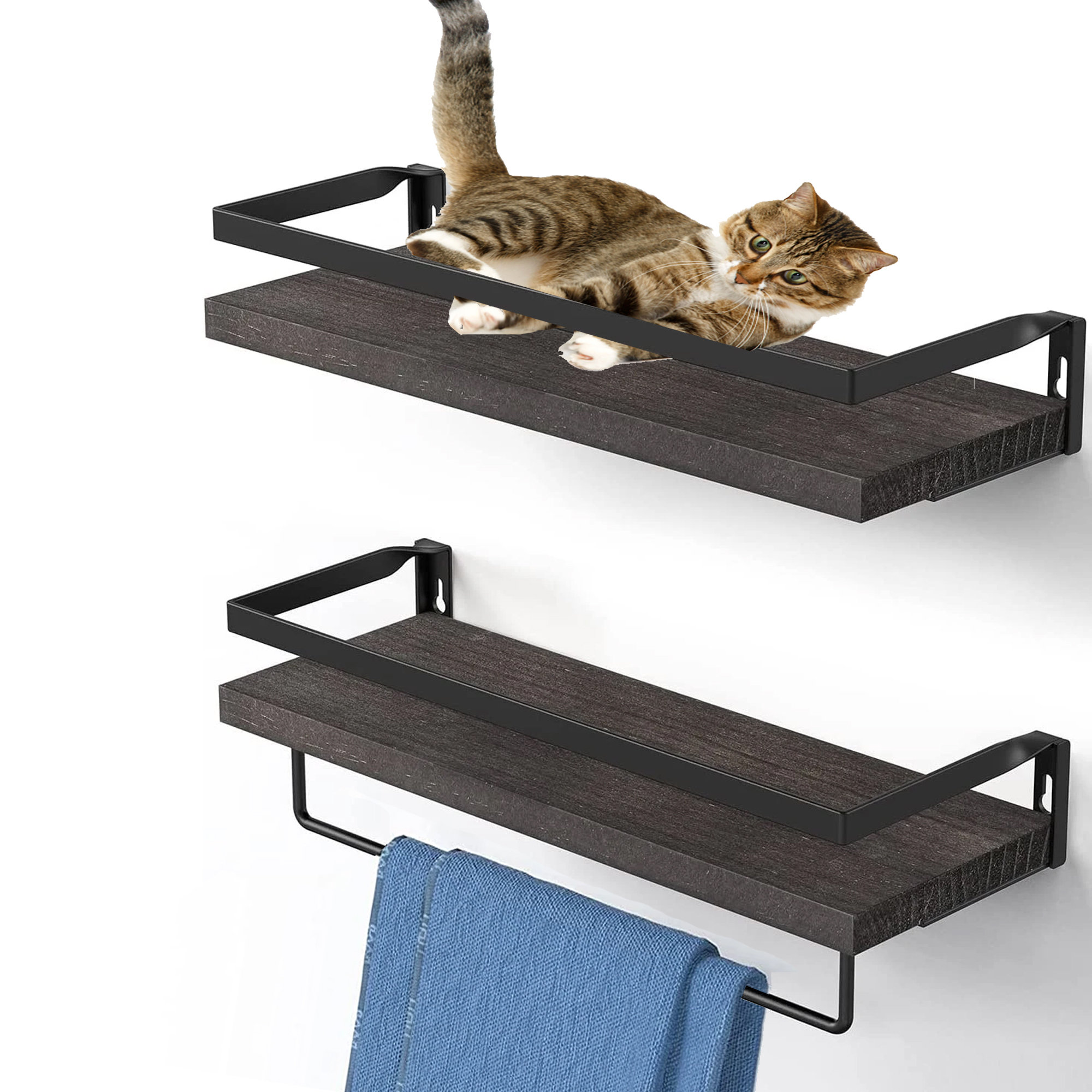 Latitude Run Piece Floating Shelf Wayfair